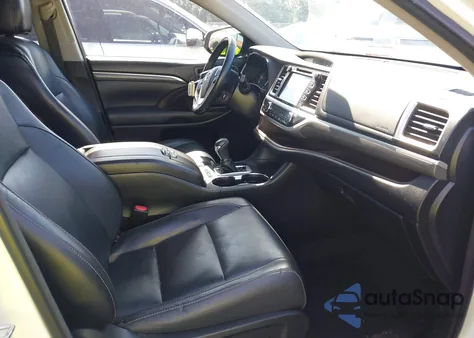 2018 Toyota Highlander Limited Platinum from USA, damaged, VIN 5TDDZRFH0JS487322